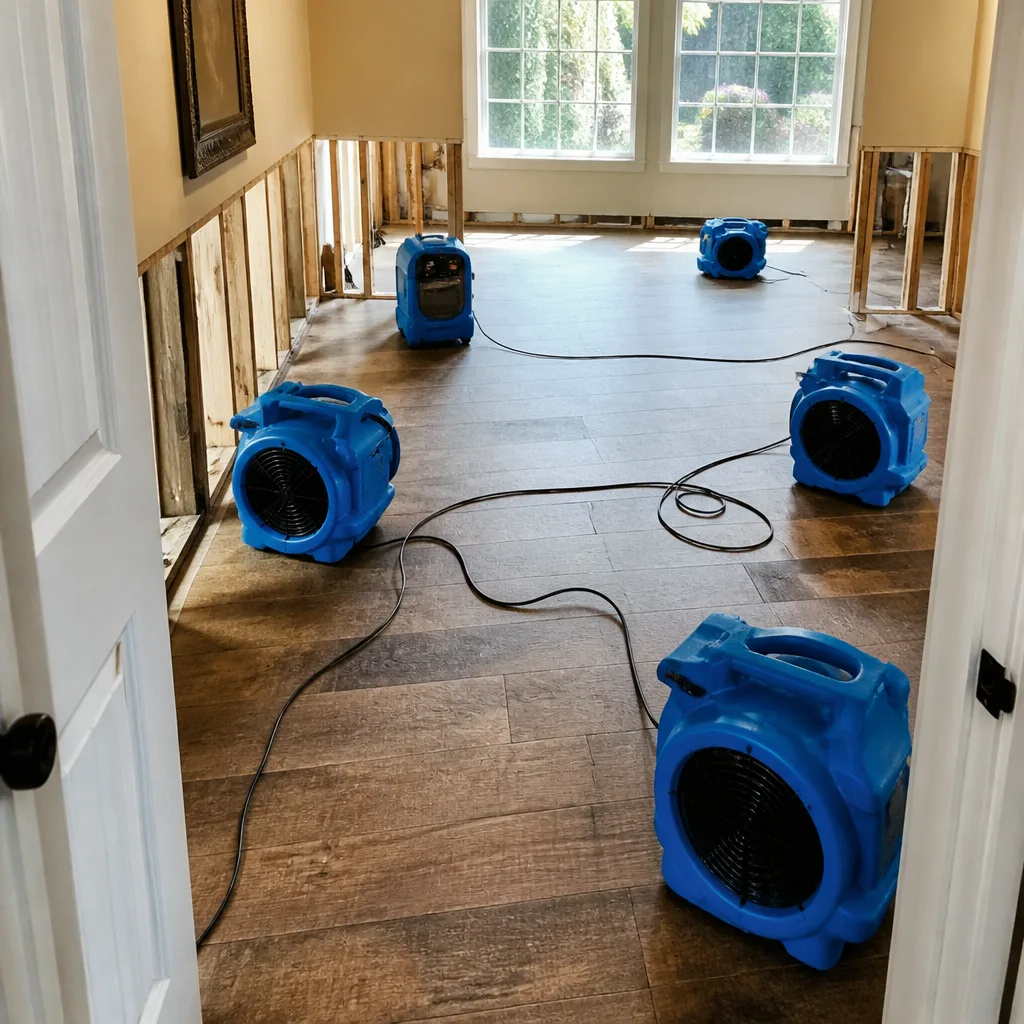 Water damage drying