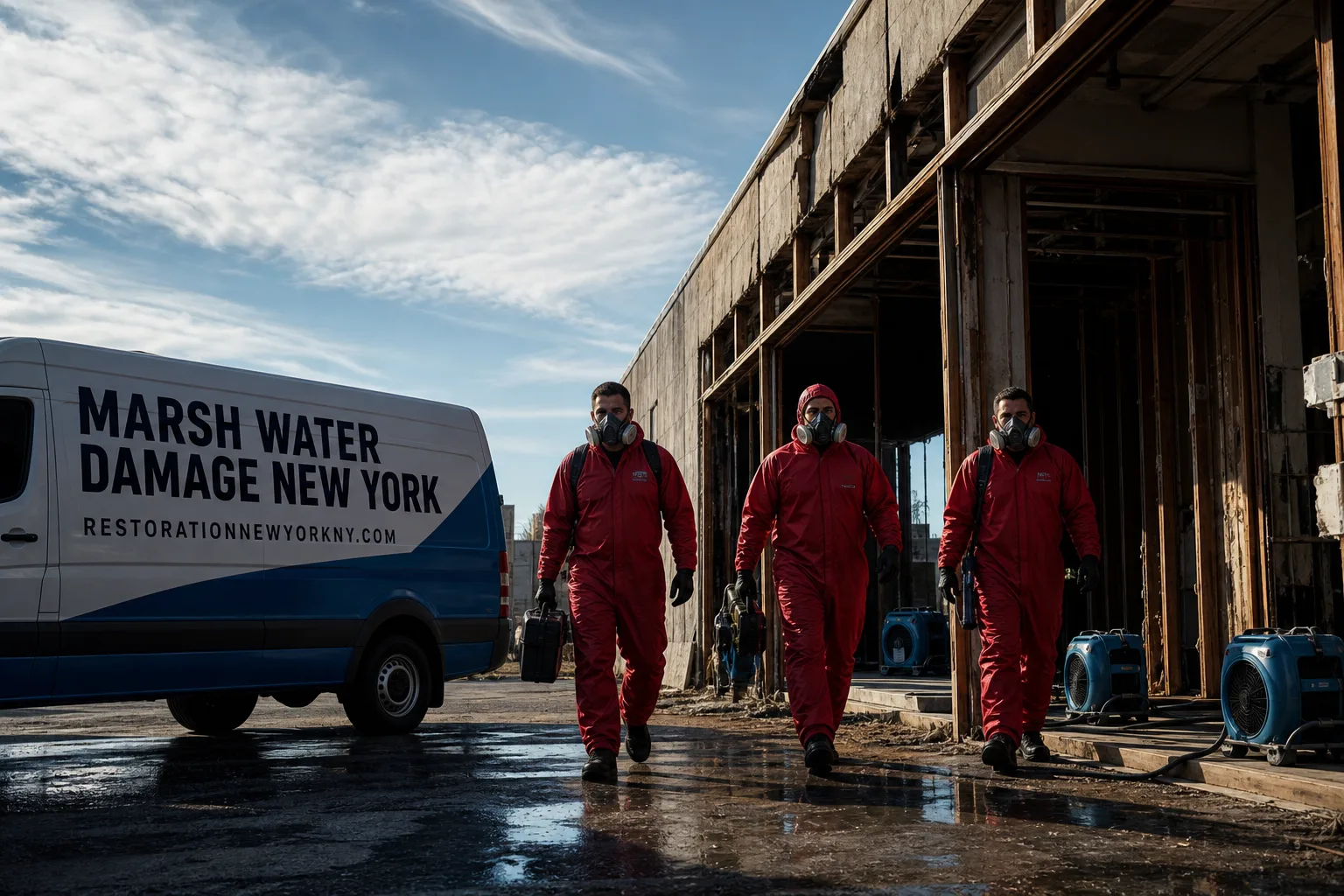 Marsh Water Damage New York damage restoration team